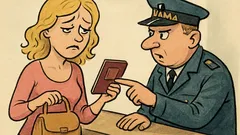 Banc: Vameșul către blonda din vamă…